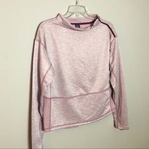 Champion Plum Running Shirt Sweatshirt Collar Zip